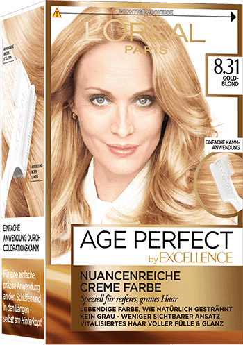 Blondehaare Goldblond 831 Age Perfect Packshot